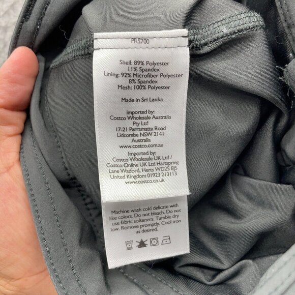 Eddie Bauer Womens Skort Skirt Size 10 Gray Pockets Athletic Travel Pickle Ball - Picture 11 of 13